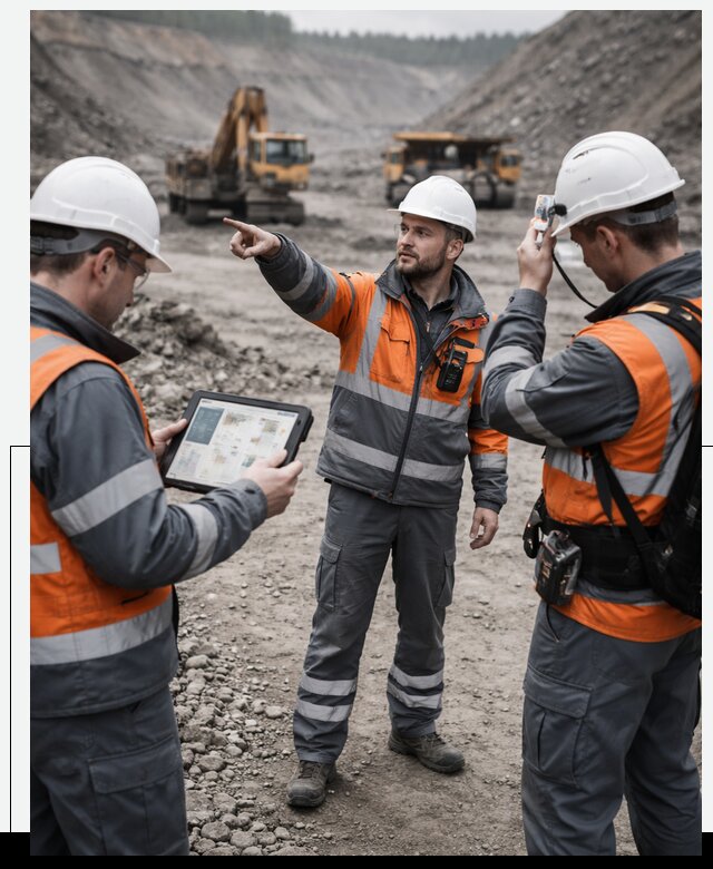 Система контроля персонала для горнодобывающей отрасли в Шумерле