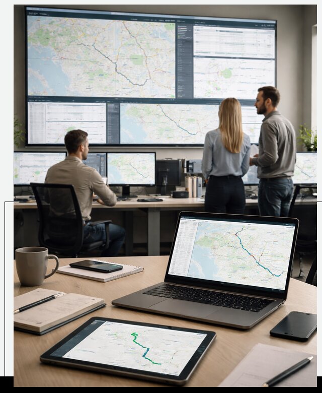 Трекинг грузов и Fleet Management, мониторинг автопарка в Шумерле