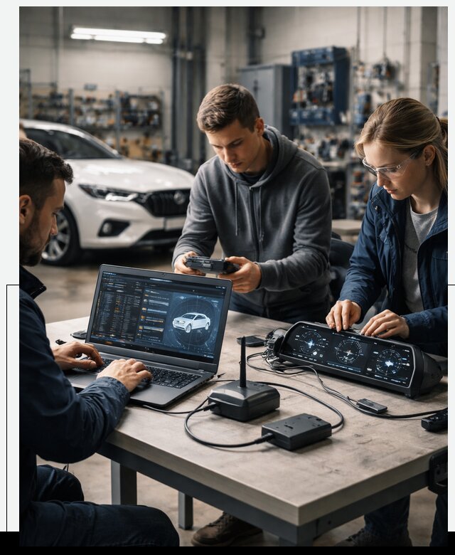 Разработка Connected Car и ПО для автопрома в Шумерле