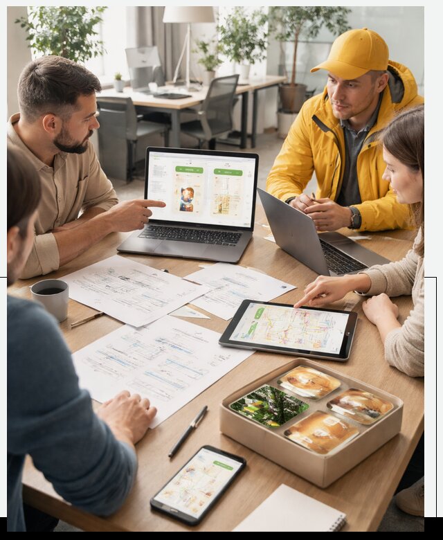 Разработка агрегатора доставки еды в Шумерле от 16295 р., АвикейШмр